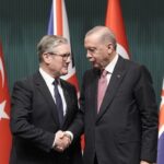 أردوغان وستارمر: تعزيز وقف إطلاق النار في غزة واتفاقيات استراتيجية هامة - المهجر نت