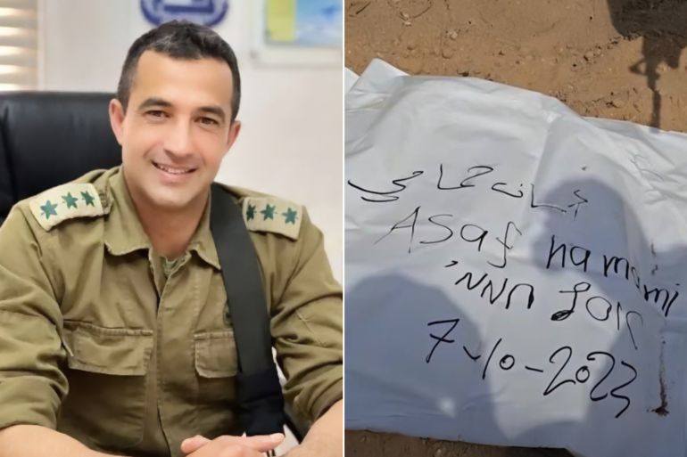 إسرائيل تتسلم جثة العقيد أساف حمامي: أبرز ضابط أسرته المقاومة الفلسطينية - المهجر نت