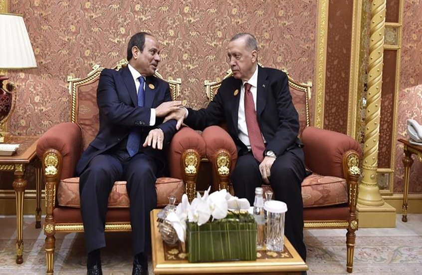 التقارب المصري التركي يثير قلق إسرائيل: تفاصيل التحالف الاستراتيجي الجديد - المهجر نت