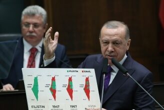 أردوغان يحذر: الأمن في المنطقة مستحيل دون إنهاء الاحتلال الإسرائيلي لفلسطين - المهجر نت