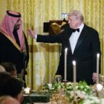 ترامب يقيم مأدبة مهمة في البيت الأبيض على شرف بن سلمان بحضور ماسك ورونالدو - المهجر نت