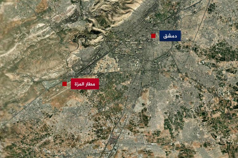 استهداف مطار المزة العسكري بدمشق: تفاصيل الانفجارات المقلقة - المهجر نت