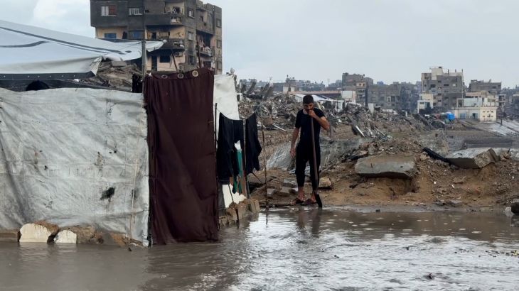 قطاع غزة: 14 شهيداً بسبب البرد والانهيارات وقرار أممي عاجل للمساعدات - المهجر نت